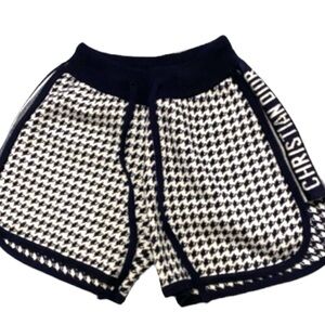 Christian Dior Houndstooth Shorts